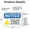 Signmission 10 in Height, 14 in Width, Vinyl Decal, Rectangle OS-2PACK-NS-D-1014-L-15813 - alternate 4
